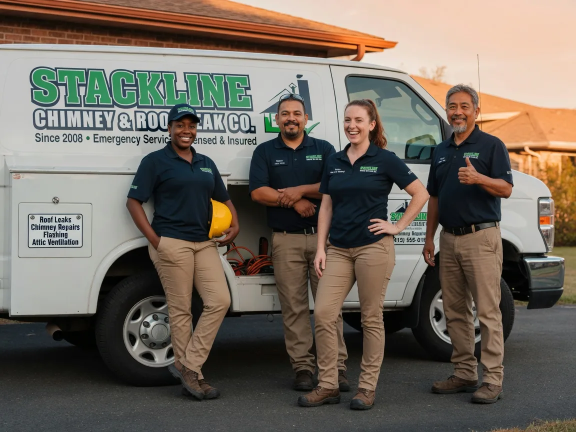Chimney flashing repair company in Thawville, IL